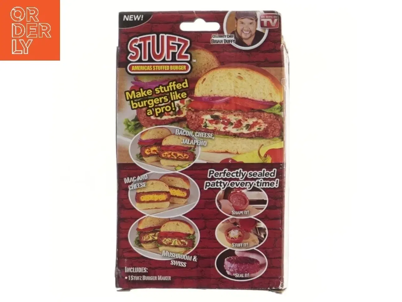 Billede 2 - Burgerpresser STUFZ fra STUFZ (str. Ø 11 cm)