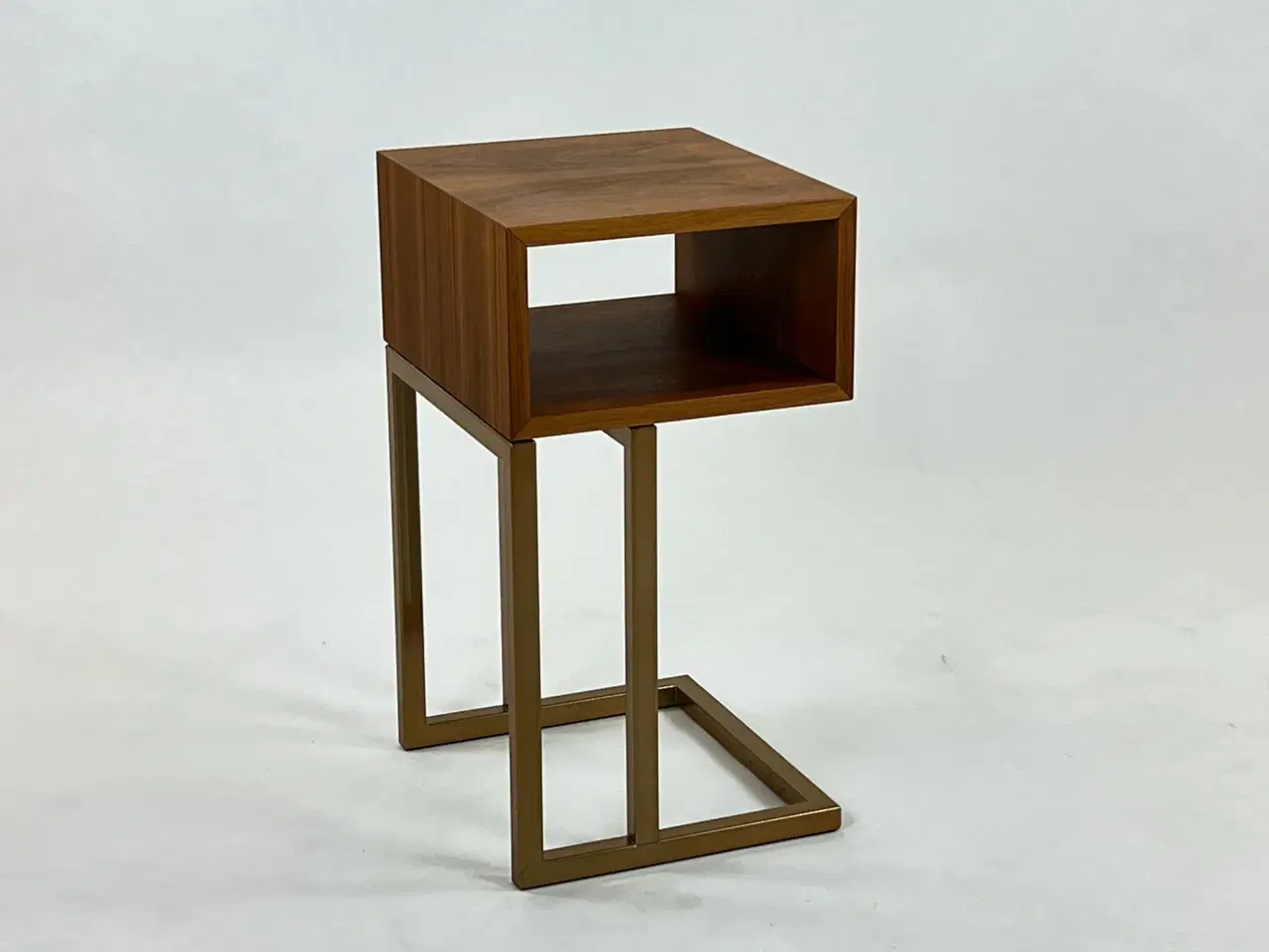 Billede 10 - Træ- og metal-sidetable