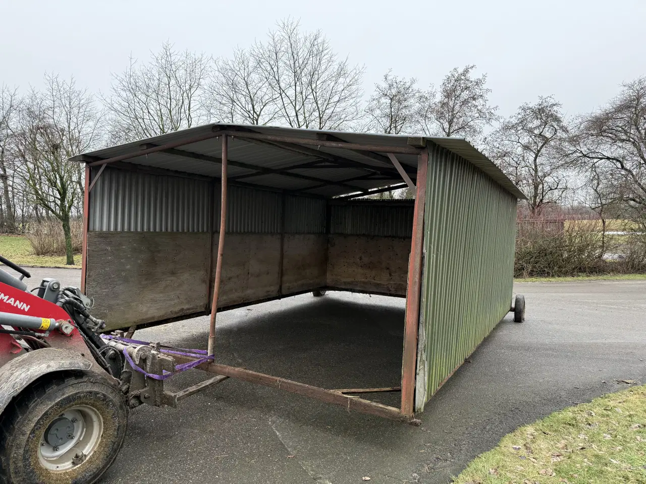 Billede 2 - Læskur / hytte til kreatur eller heste