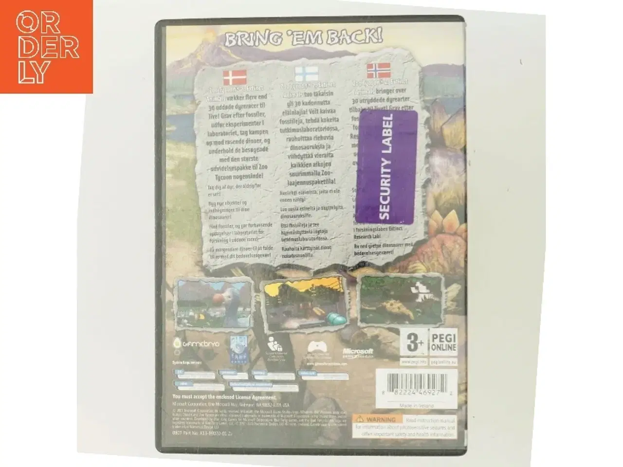 Billede 3 - Zoo Tycoon 2: Extinct Animals Expansion Pack (DVD)