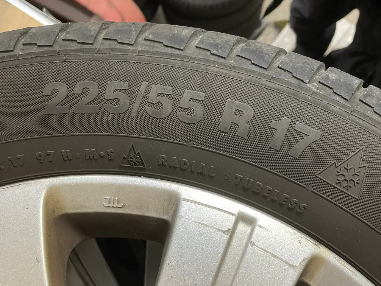 Billede 2 - 4 stk Alufælge med vinter dæk