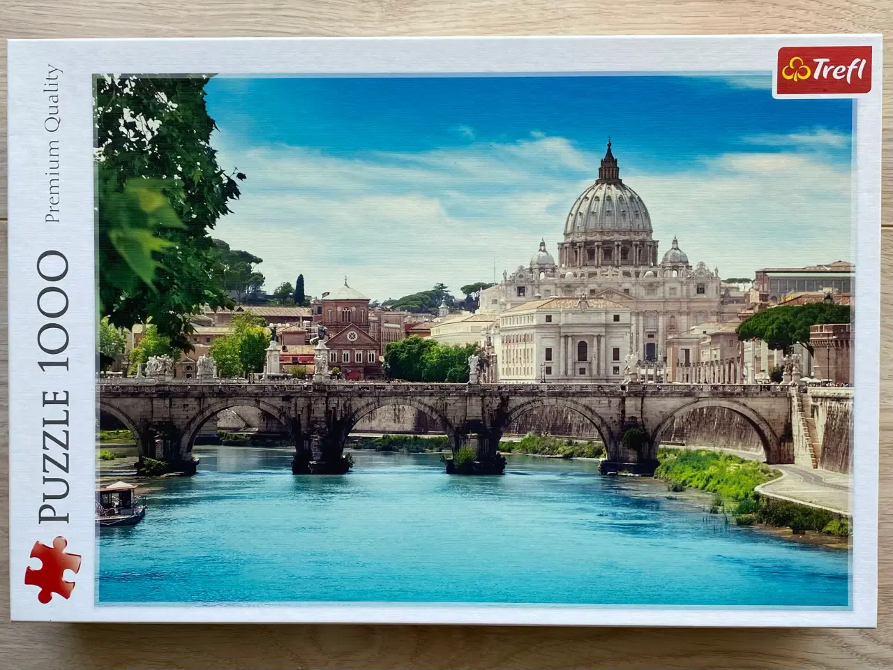Billede 1 - The Holy Angel Bridge / Englebroen 1000 brikker