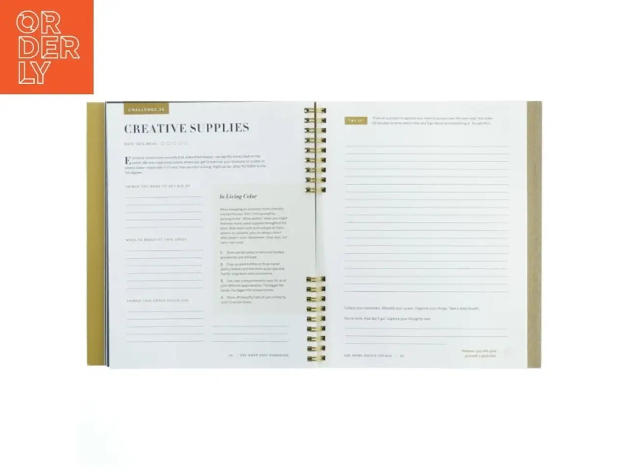 Billede 3 - The Home Edit Workbook fra Octopus Books (str. 23 x. 19 cm) (Bog)