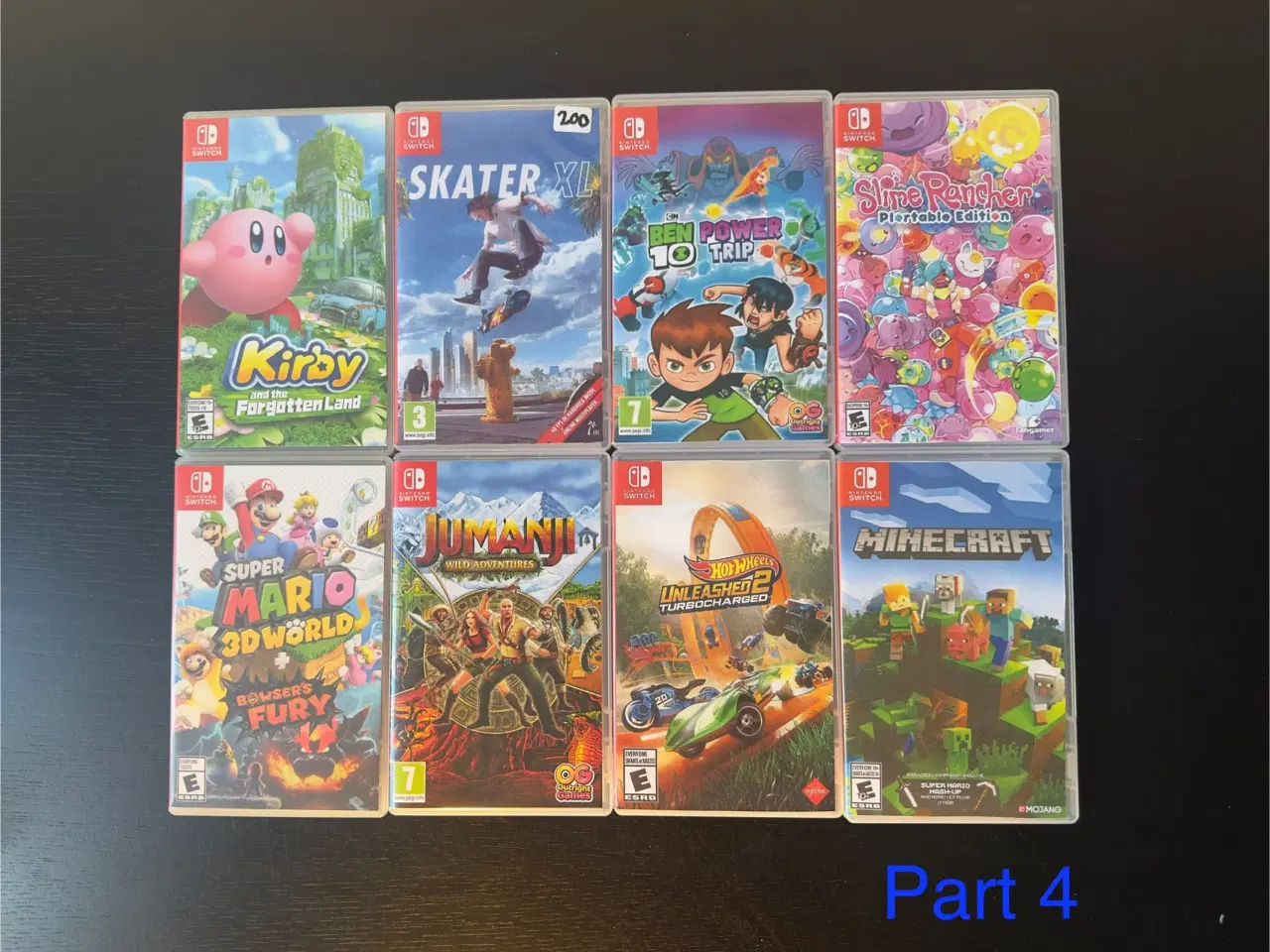 Billede 5 - 139 Stk Nintendo Switch Spil. Læs Beskrivelsen 