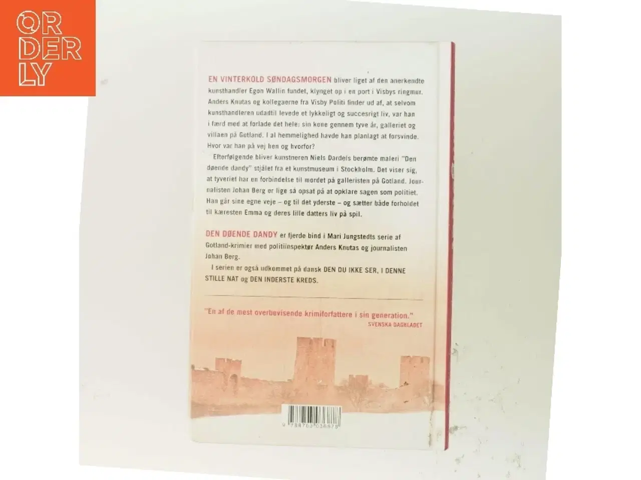 Billede 3 - Den døende dandy : kriminalroman af Mari Jungstedt (Bog)