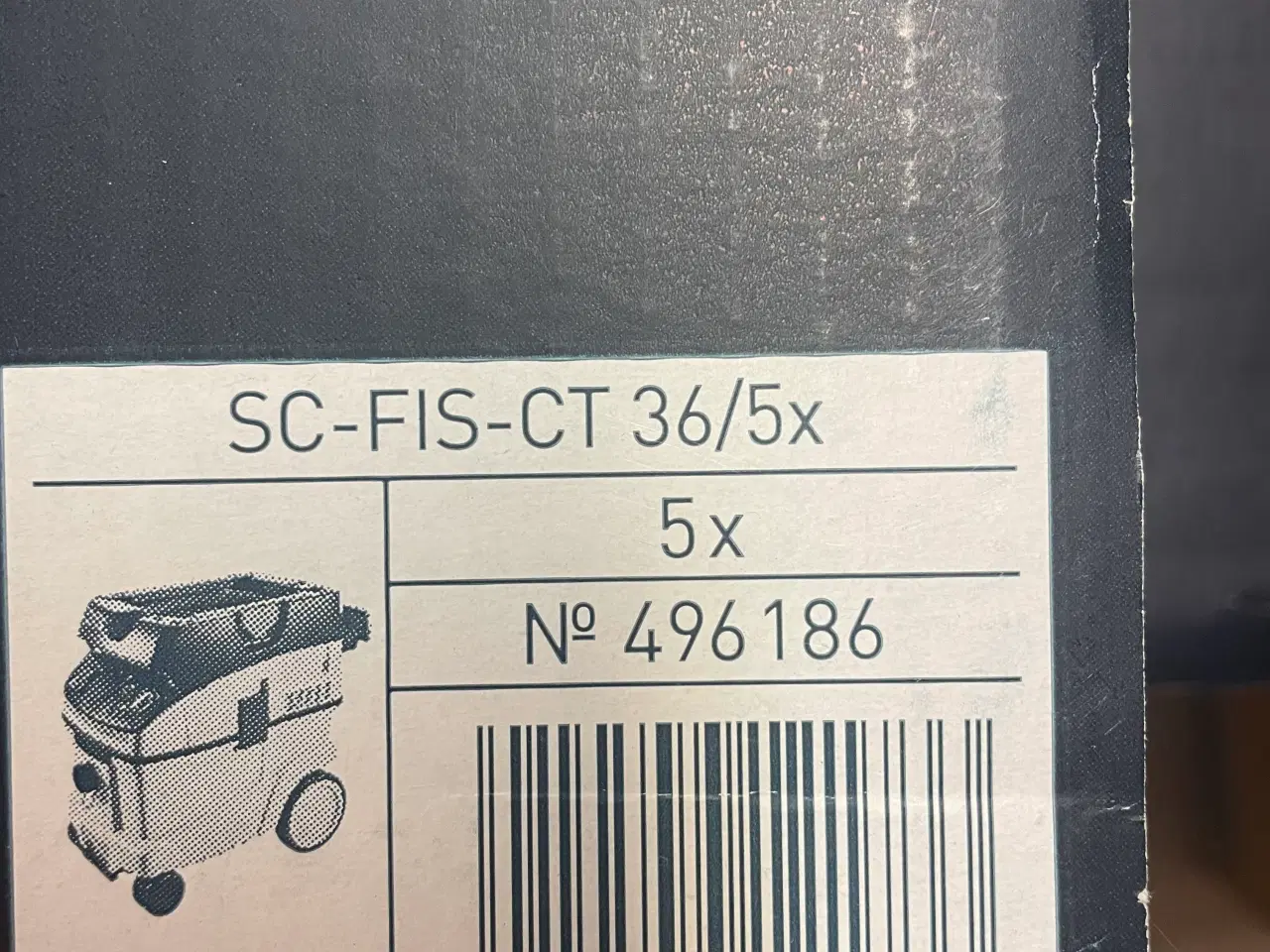 Billede 1 - 2 K’s. Festtool støvsugerposer