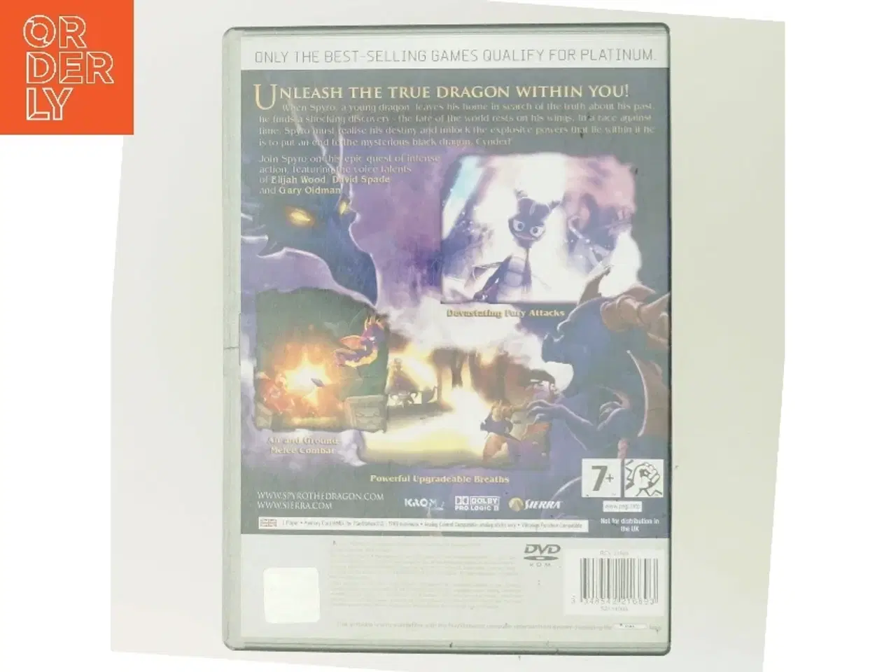 Billede 3 - The Legend of Spyro: A New Beginning med Elijah Wood (DVD)