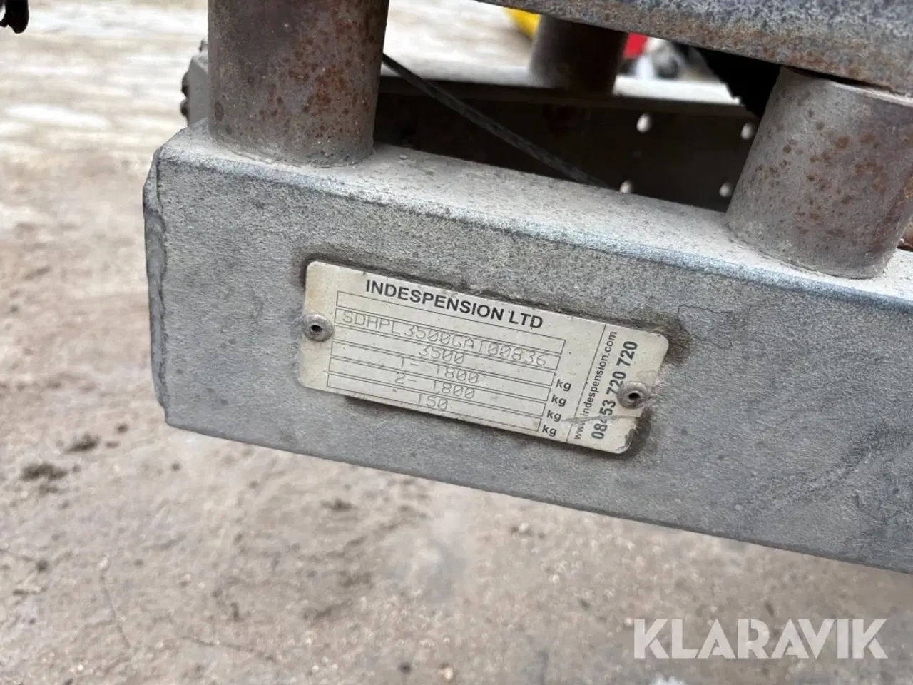 Billede 11 - Maskintrailer Indespension PL 35126