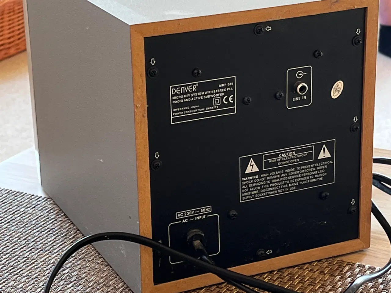 Billede 2 - Subwoofer med forstærker