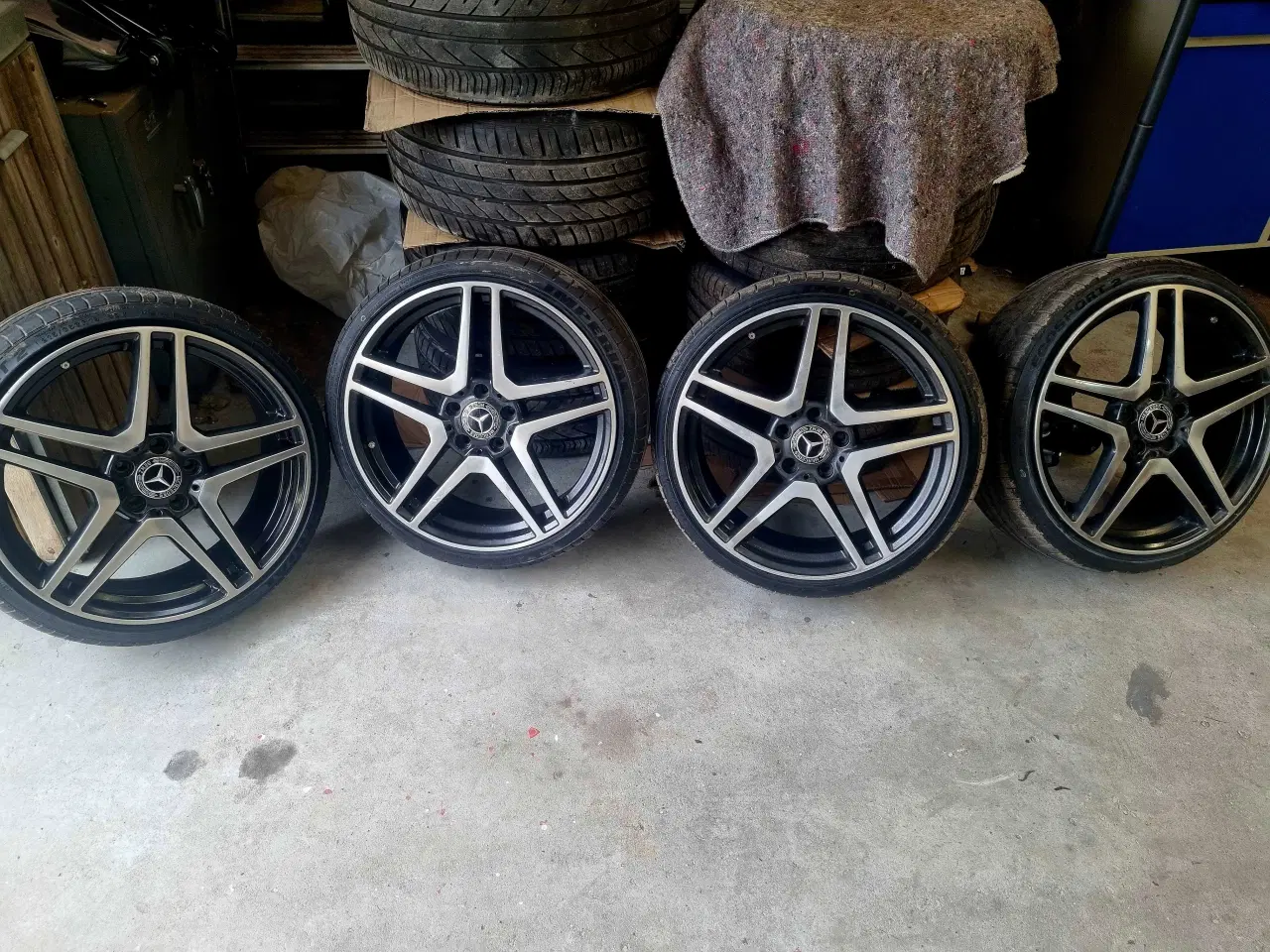 Billede 5 - Fede Mercedes 5x112  19 tommer på NYE DÆK