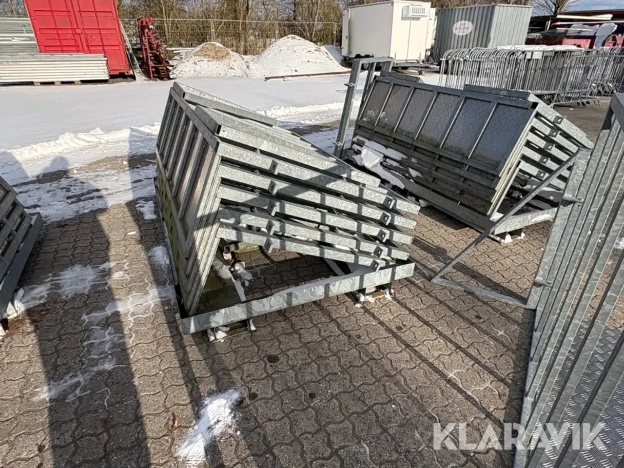 Billede 8 - sceneafspærringen/hegn 15 fag 30 meter