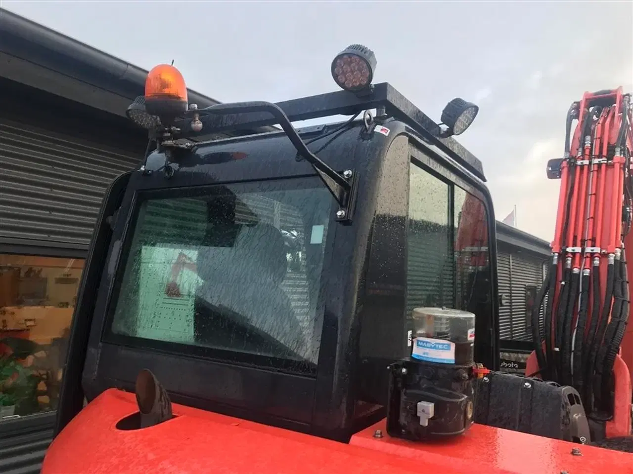 Billede 11 - Kubota kx080 Rotortilt-Centralsmørring-skovlpakke