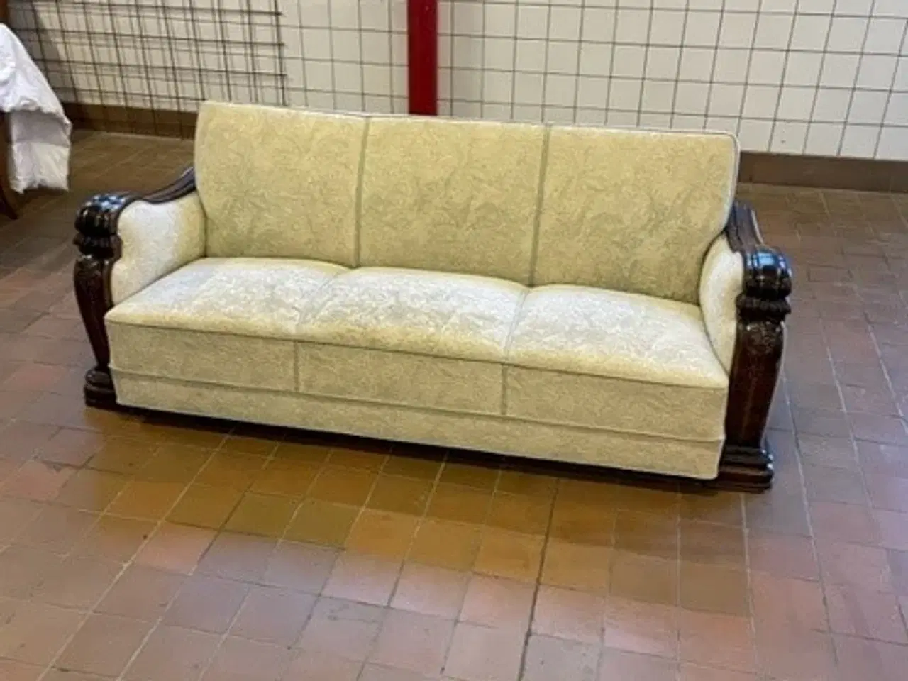 Billede 3 - Polster sofa 3-pers - fin stand