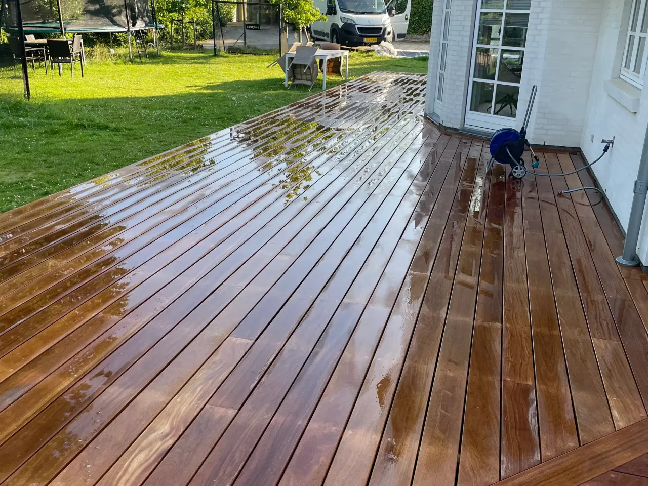 Billede 3 - Ny træterrasse – bygget korrekt fra start