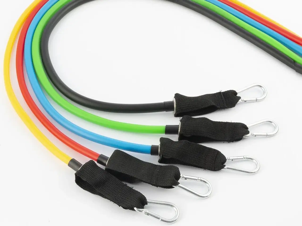 Billede 6 - Træningspakke - modstandsbånd (5 stk.) + vibrerende platform med tilbehør