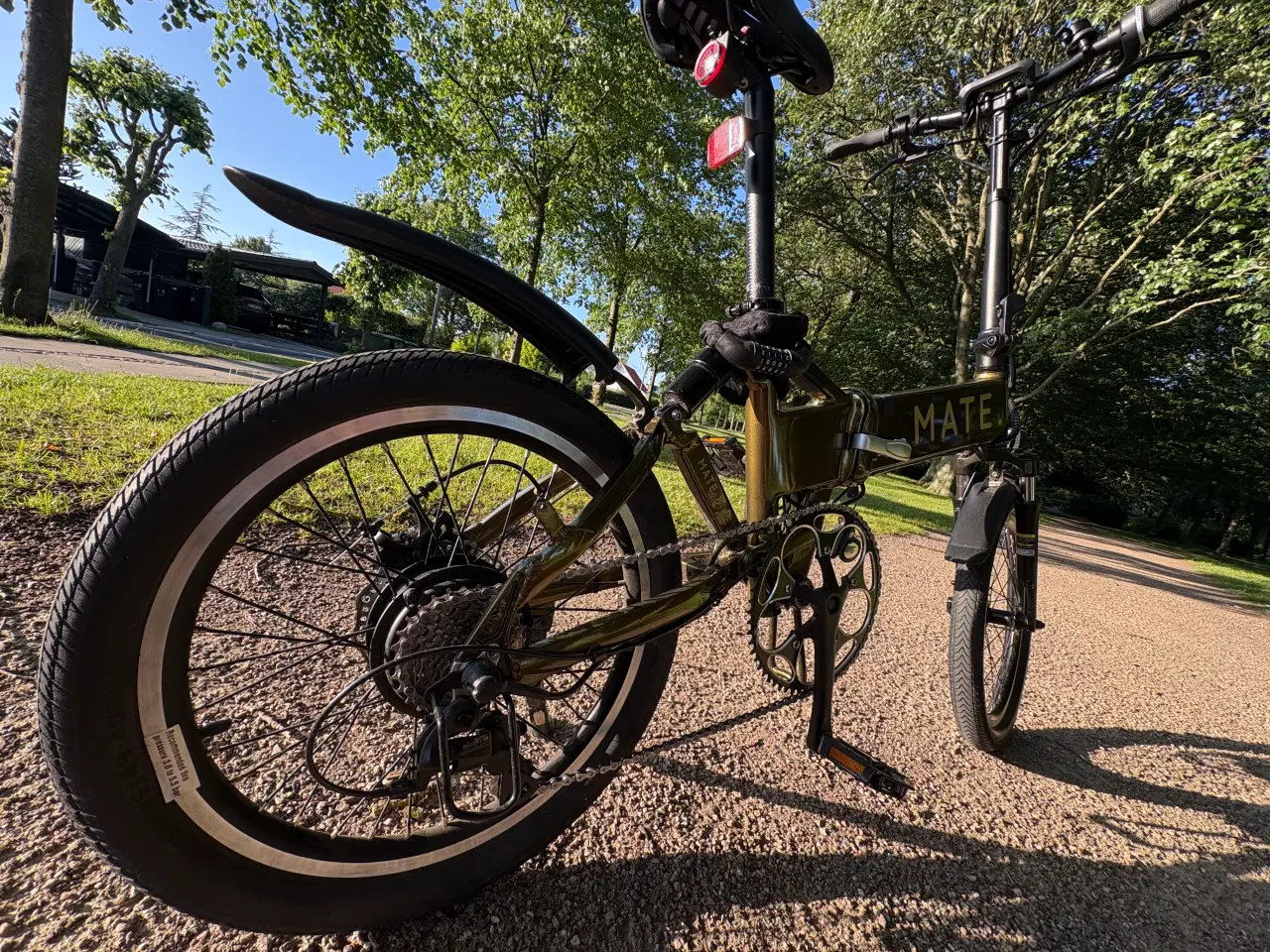 Billede 4 - Mate City - Elcykel - Olive gold