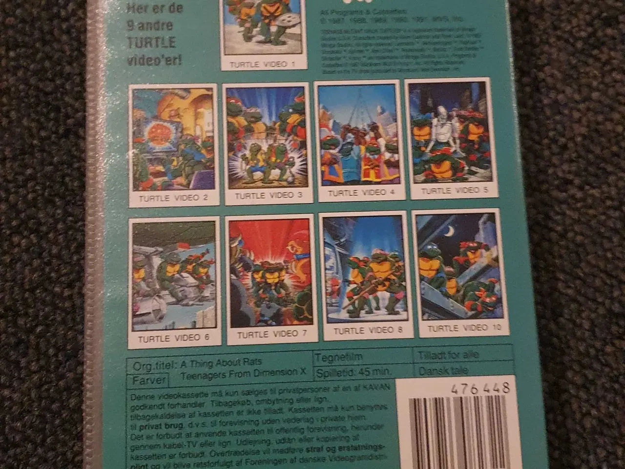 Billede 2 - Vhs Teenage Mutant Ninja turtels nr 9