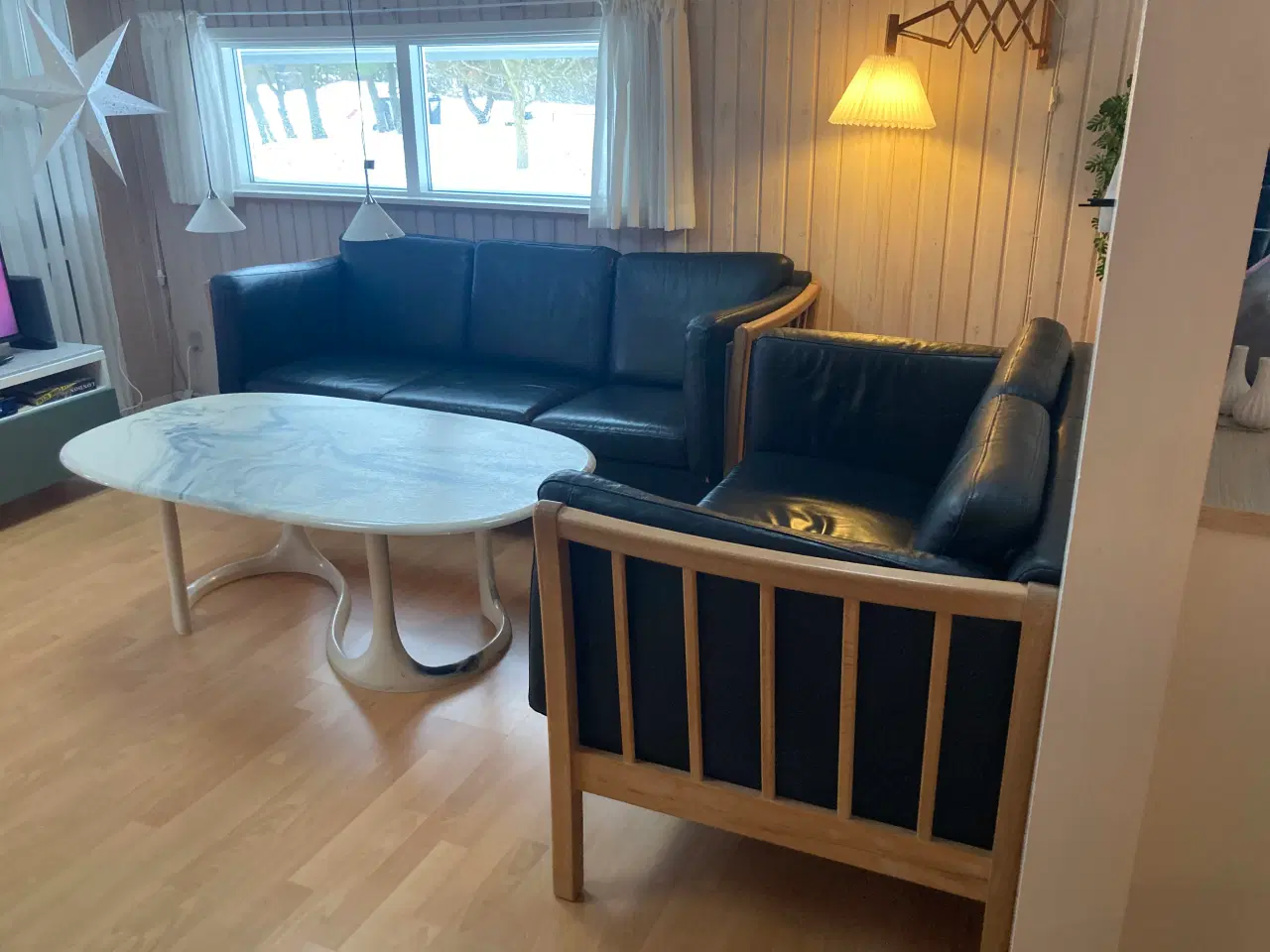 Billede 4 - London sofagruppe i læder