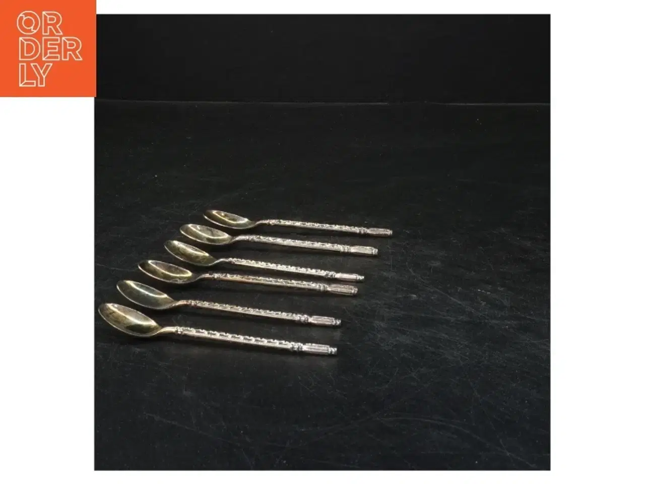 Billede 2 - Sæt af seks dekorative skeer (str. 11x2 cm)