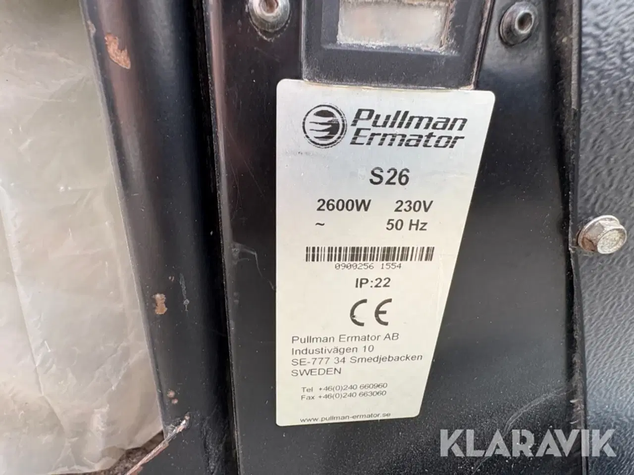 Billede 5 - Støvsuger Pullman ermator S26