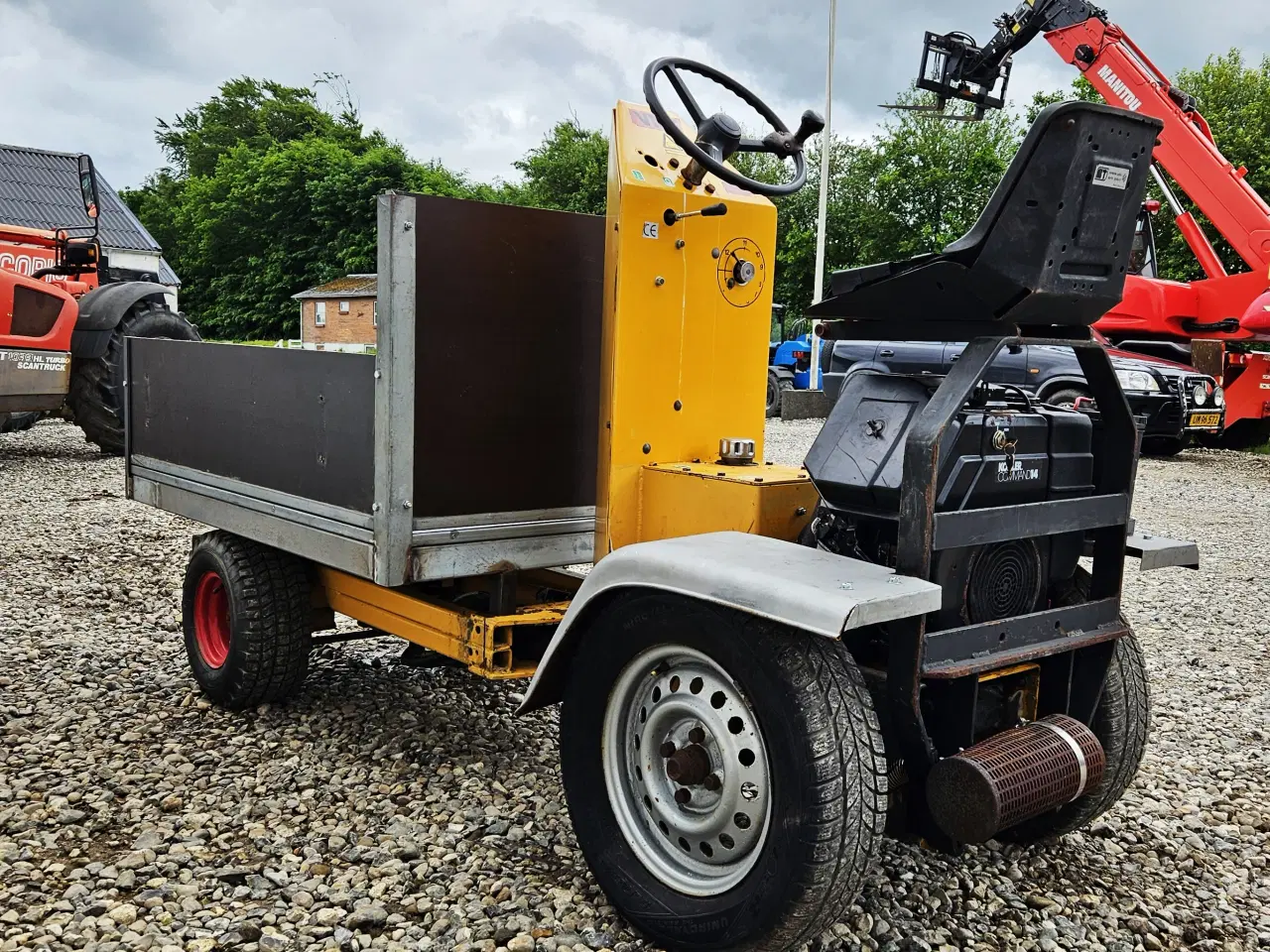 Billede 5 - Kirkegårdstraktor - mini dumper / pæn stand