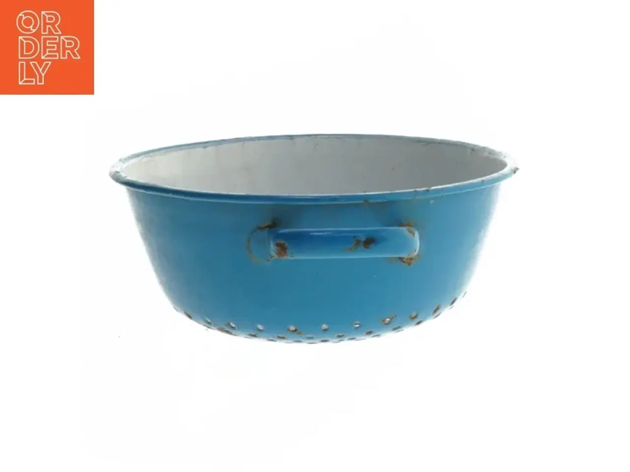 Billede 2 - Blå emaljeret si (str. Ø. 19 cm)