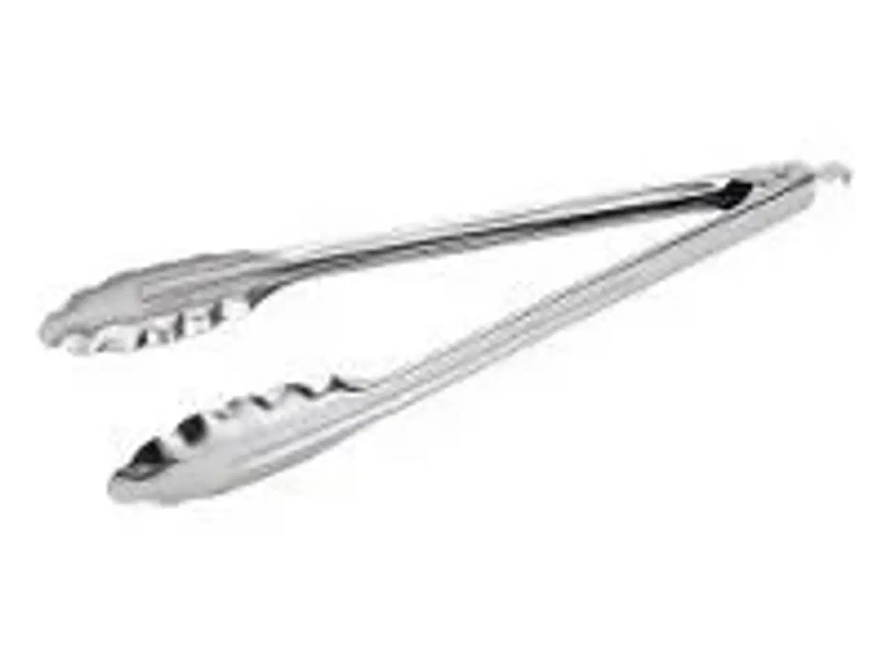 Billede 1 - 8 stk. Serveringstang 300 mm m/bølgegreb