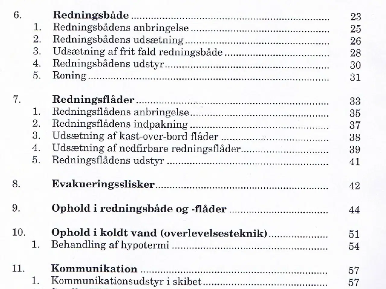 Billede 3 - Redningsmidler i skibe