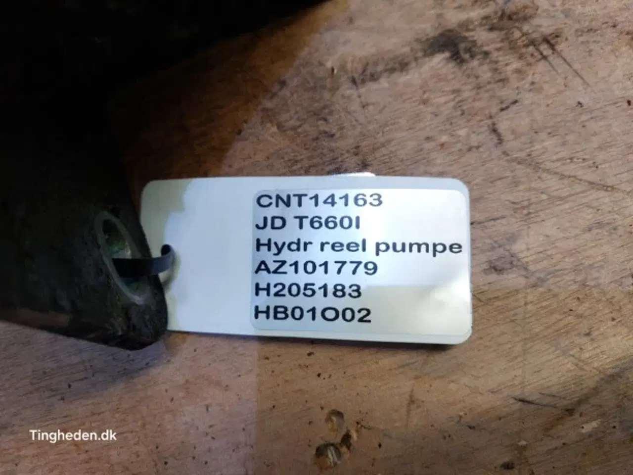 Billede 16 - John Deere T660I Hydraulikpumpe AZ101779