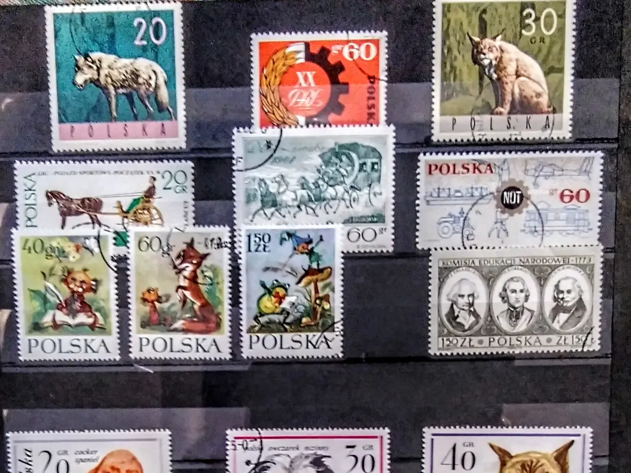 Billede 3 - Polen frimærker 