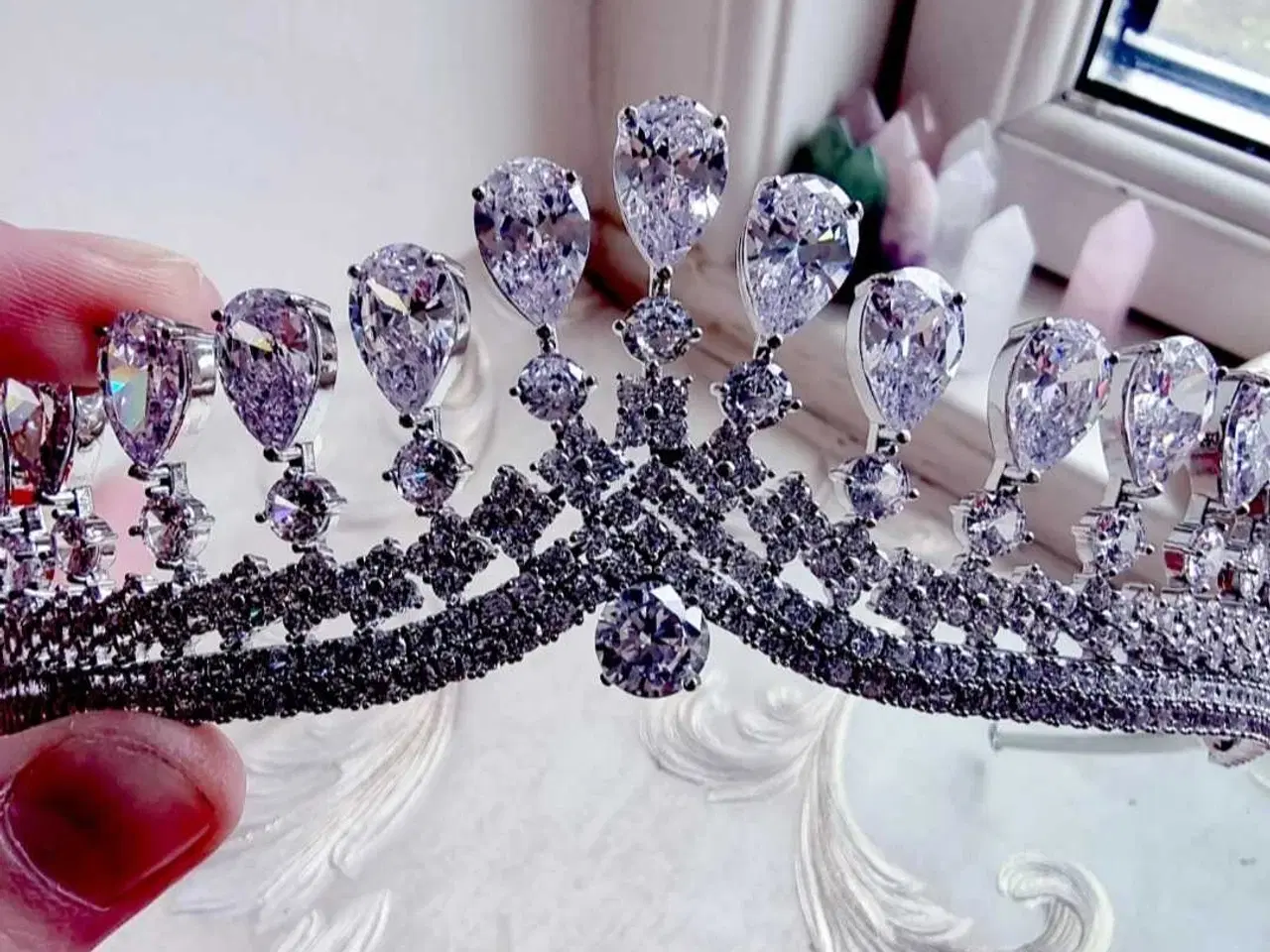 Billede 6 - Tiara bryllup SUPER KVALITET