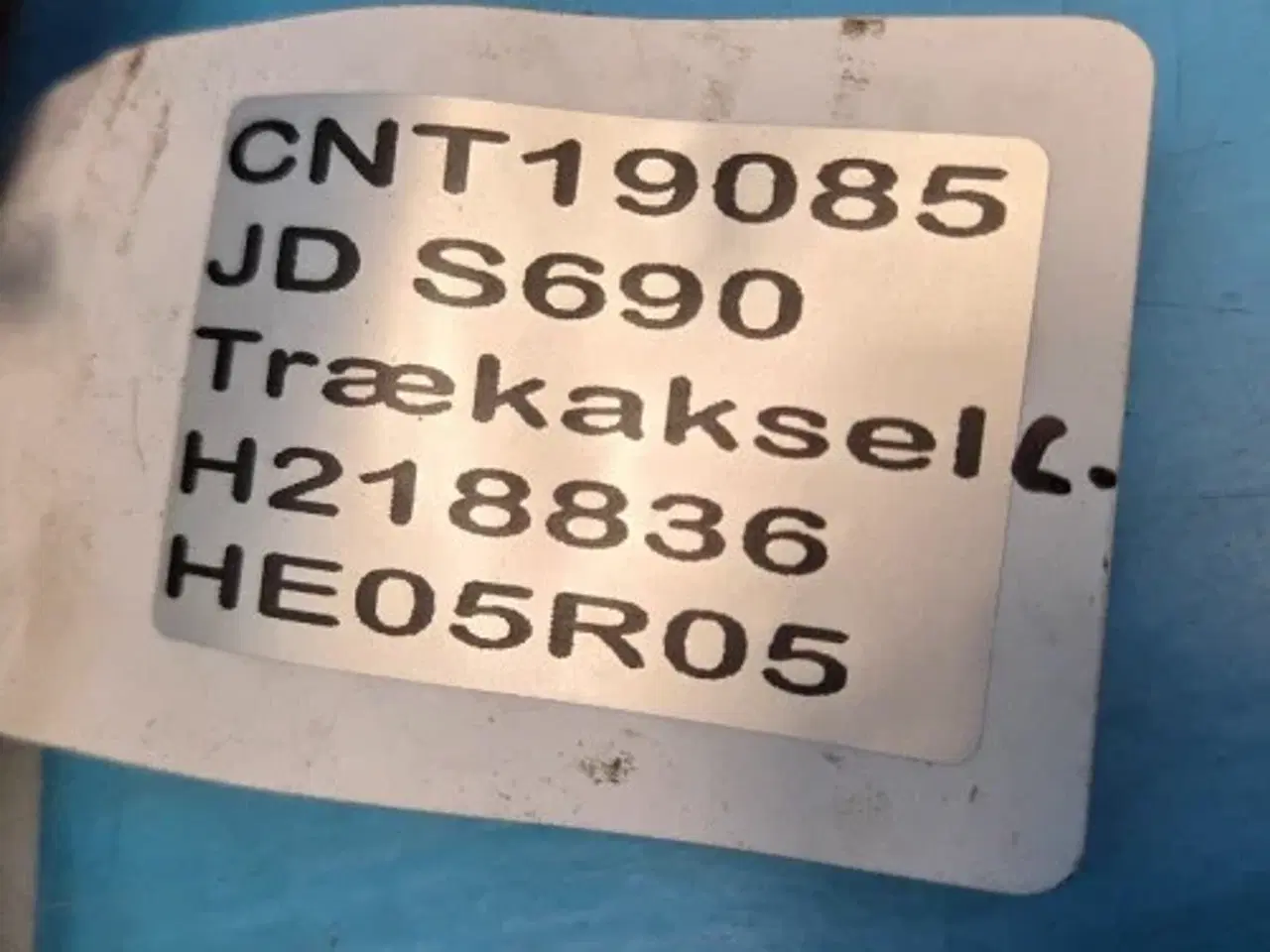 Billede 10 - John Deere S690 Trækaksel L. H218836