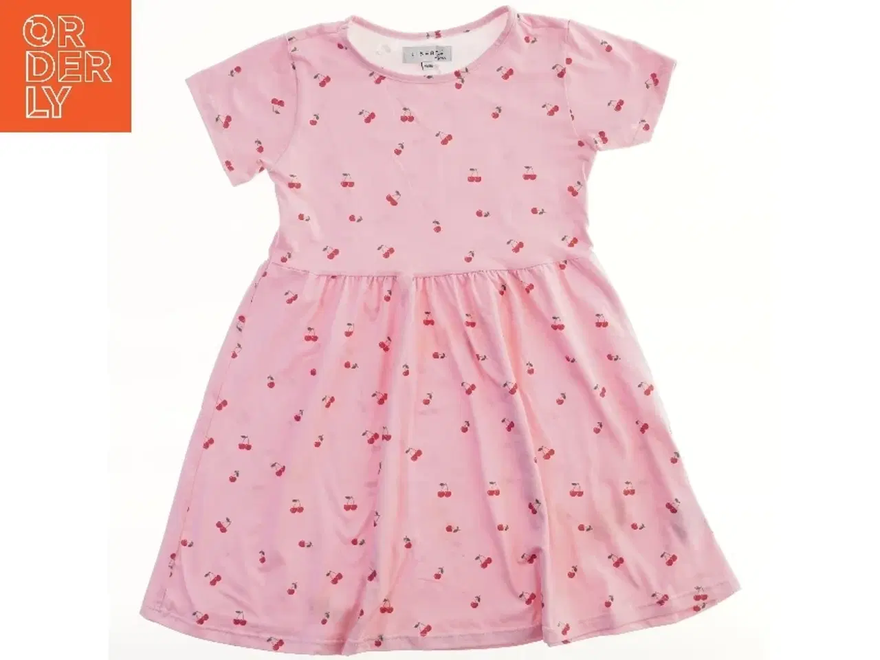 Billede 1 - Lyserød kjole med kirsebærmønster fra LIBERTÉ Ami (str. 110)