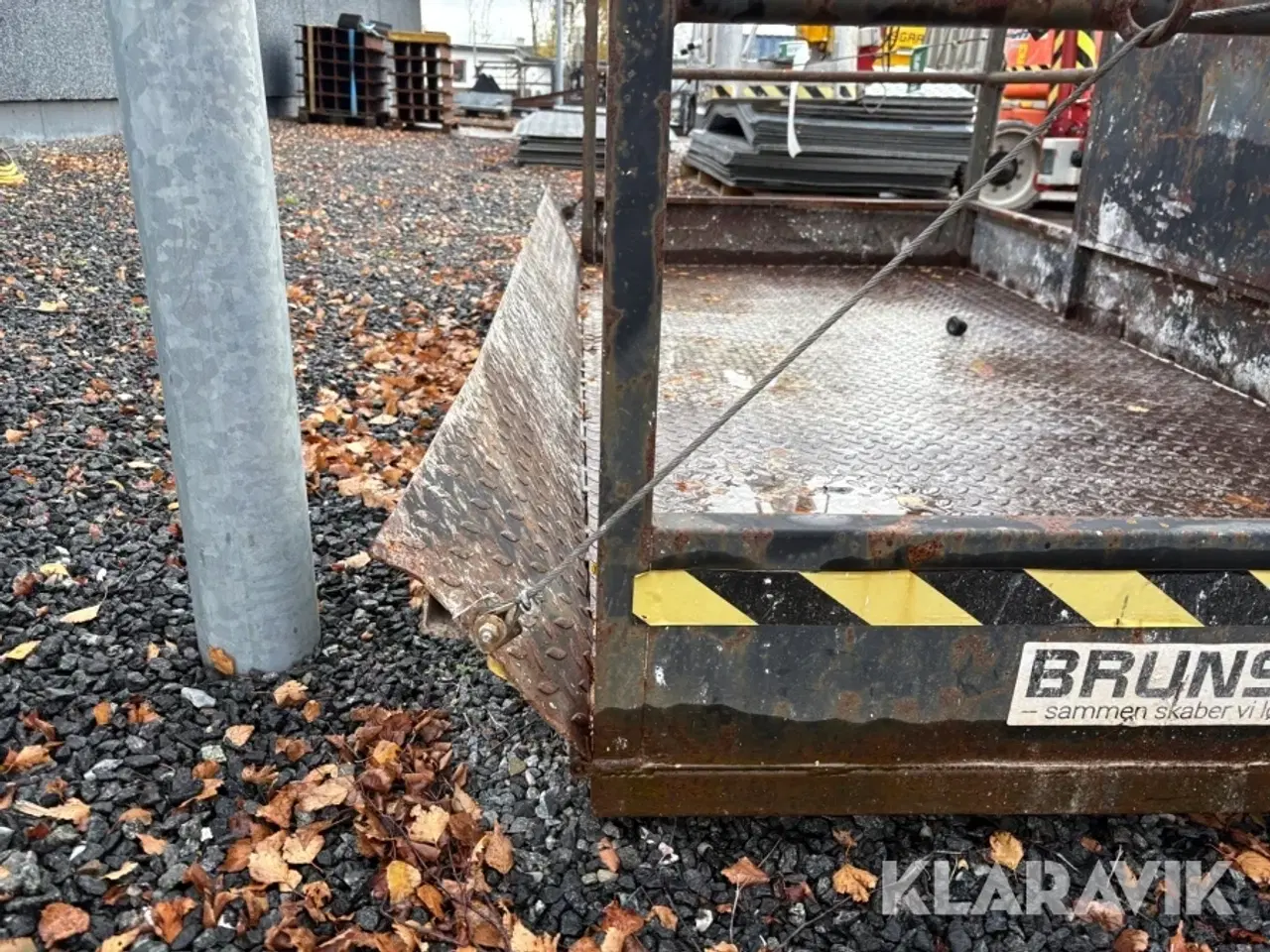 Billede 7 - Mandskabskurv Kirk maskinfabrik K1330