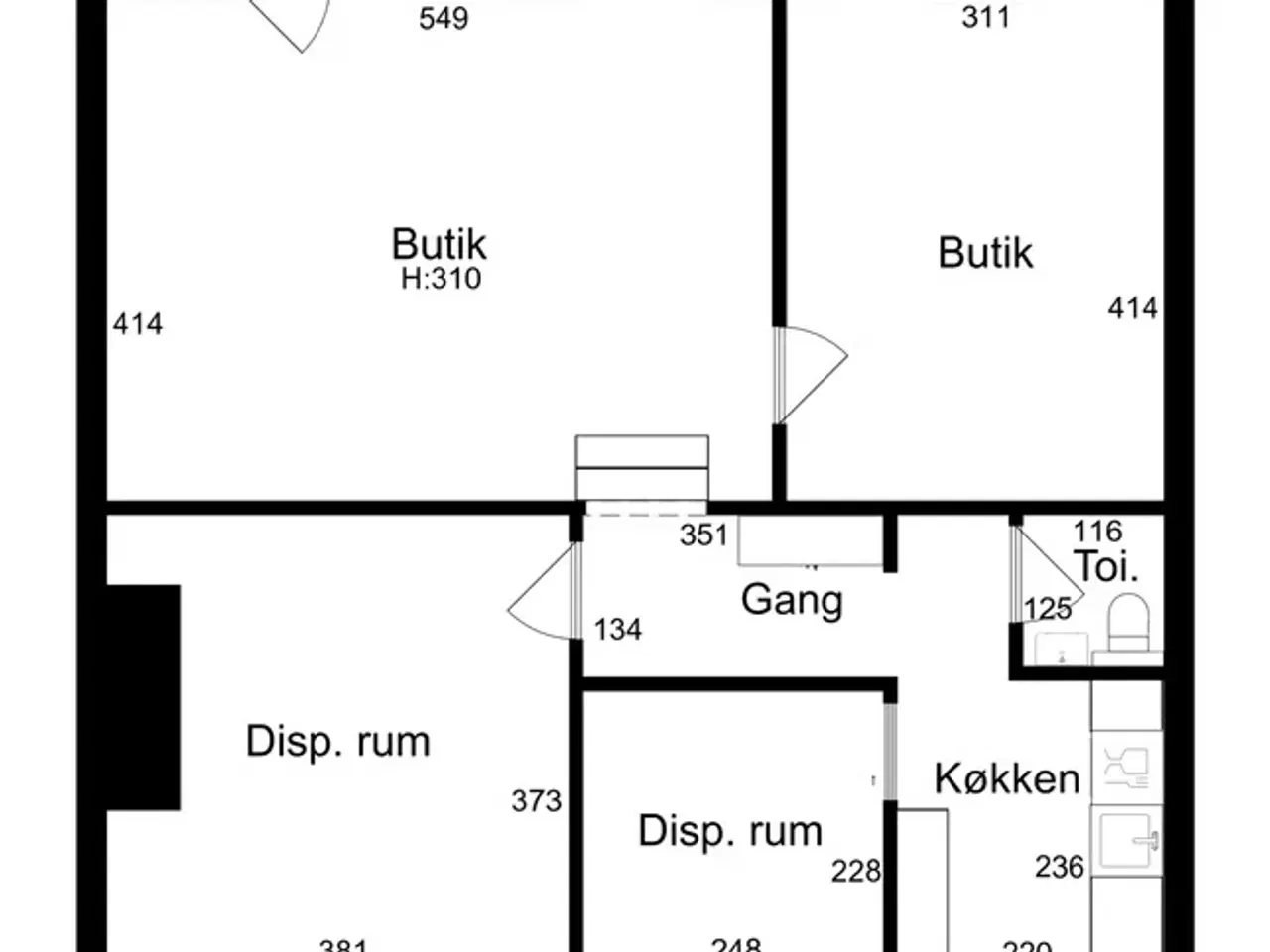 Billede 5 - Lyst og charmerende lejemål perfekt til butik - showroom - klinik