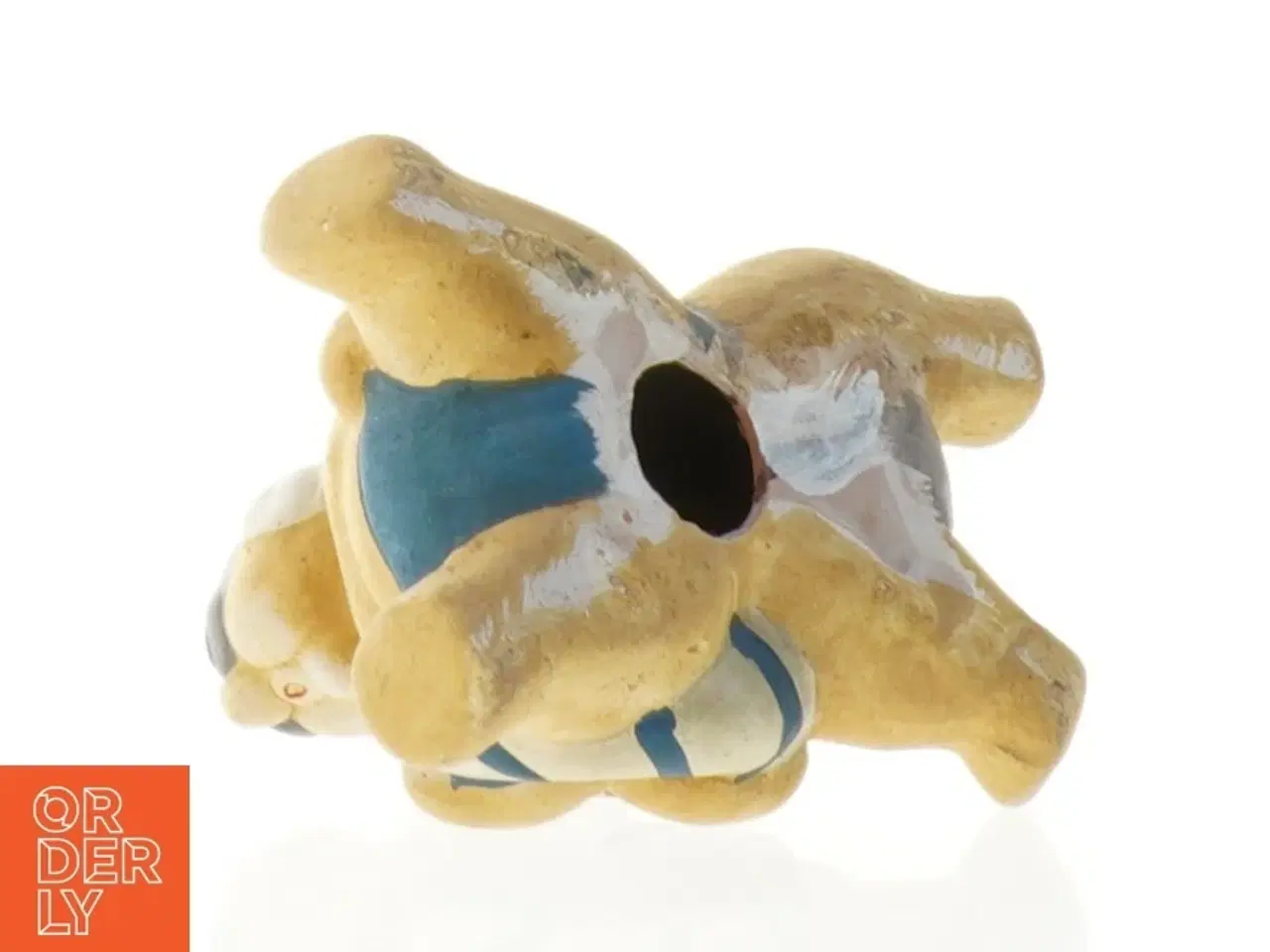 Billede 3 - Keramik figur af badende mennesker (str. 10 x 6 x 7 cm)