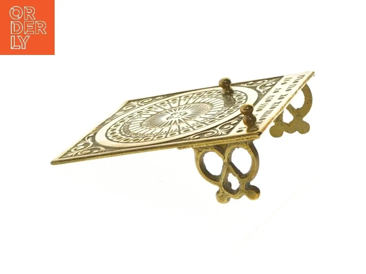 Billede 3 - Messing solur (str. 14x12 cm)