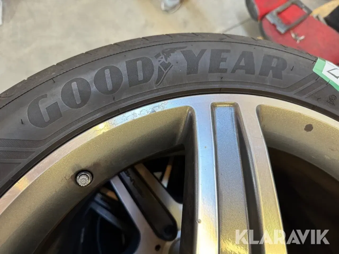 Billede 4 - Alufælge på dæk Goodyear Eagle F1