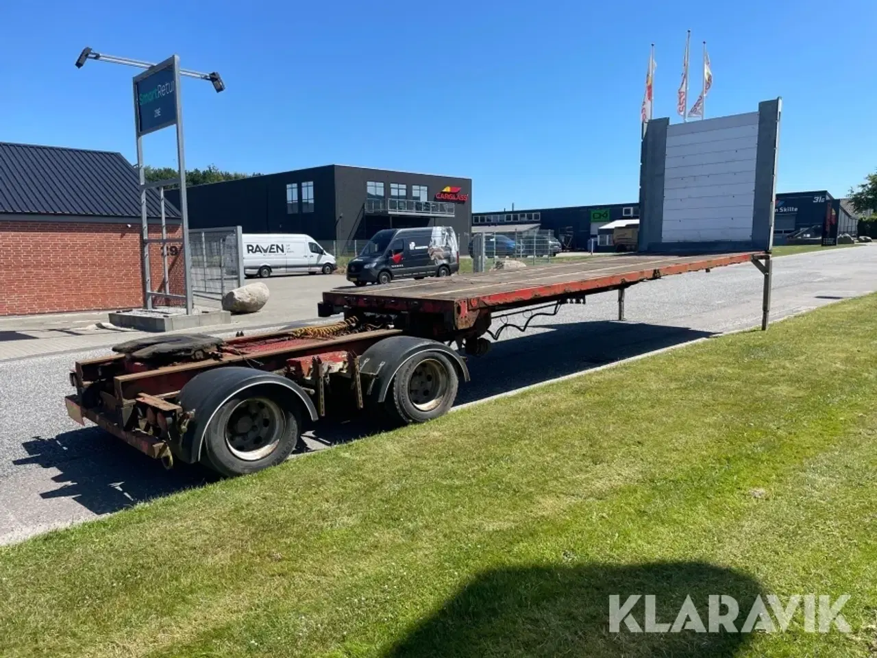 Billede 5 - Link trailer Fliegl SZS 380 2 akslet