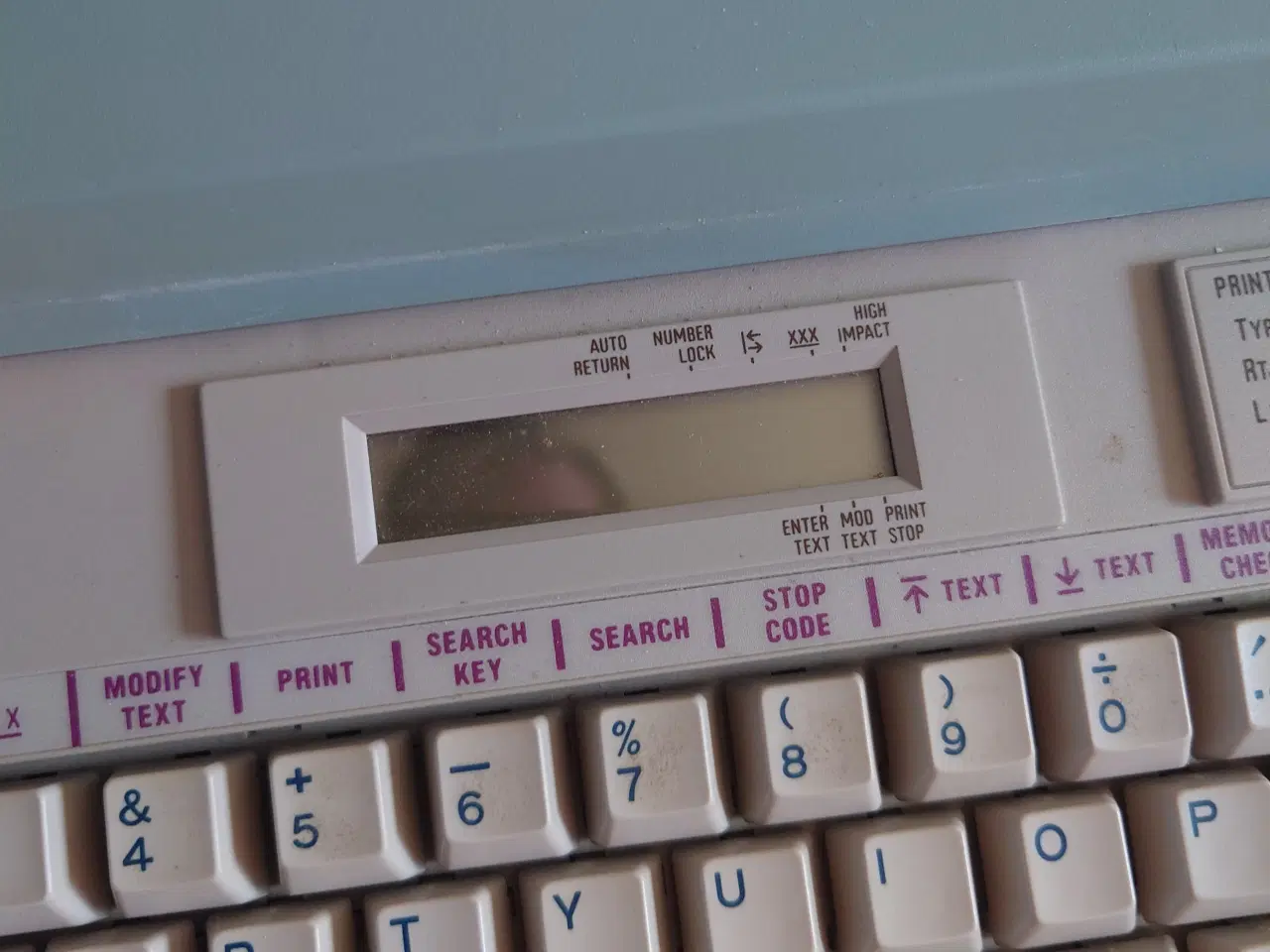 Billede 6 - Olivetti Danmark 2000 skrivemaskine 