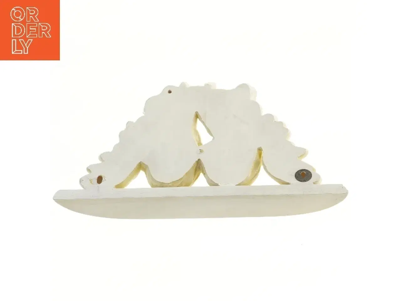 Billede 2 - Engel vægskulptur med hylde (str. 43,5 cm)