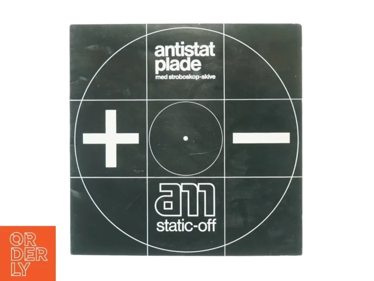 Billede 1 - Antistat plade med stroboskop skive (str. 30 cm)
