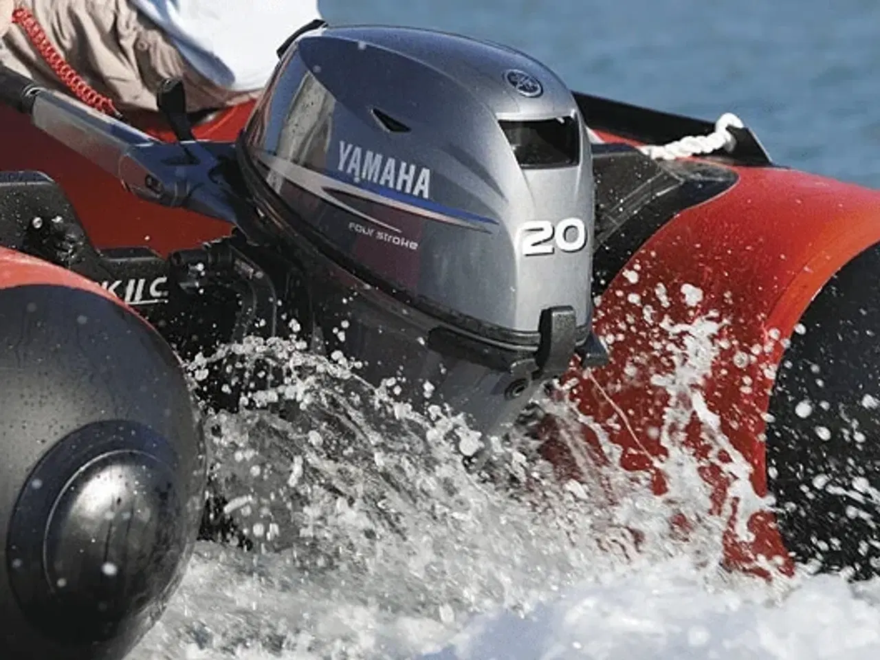 Billede 6 - Yamaha 20 HK - Styrehåndtag
