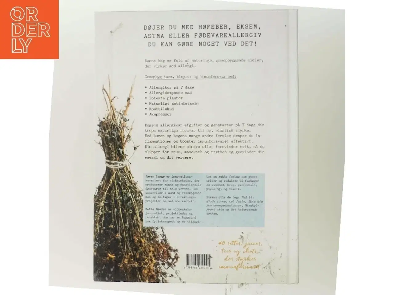 Billede 3 - Fri for allergi : styrk immunforsvar, tarme og binyrer med mad og midler mod allergi : genstart kroppen på 7 dage af Søren Lange (Bog)
