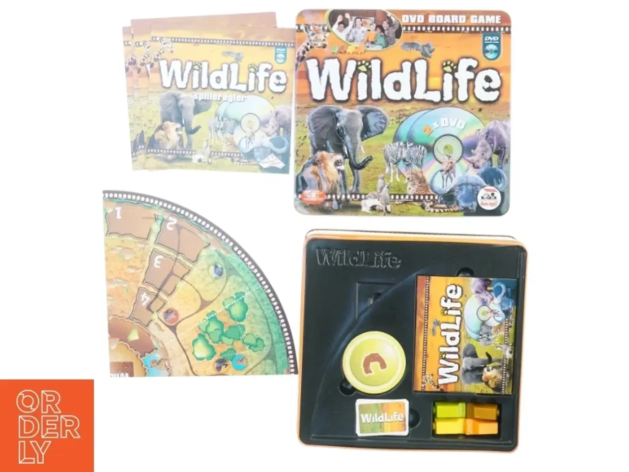 Billede 2 - Wild life dvd game fra Dan Spil (str. 28 x 8 cm)