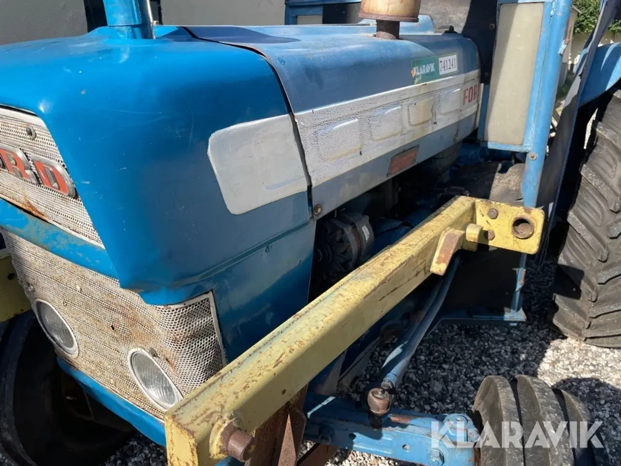 Billede 12 - Veteran traktor Ford 3000 med Rotorklipper