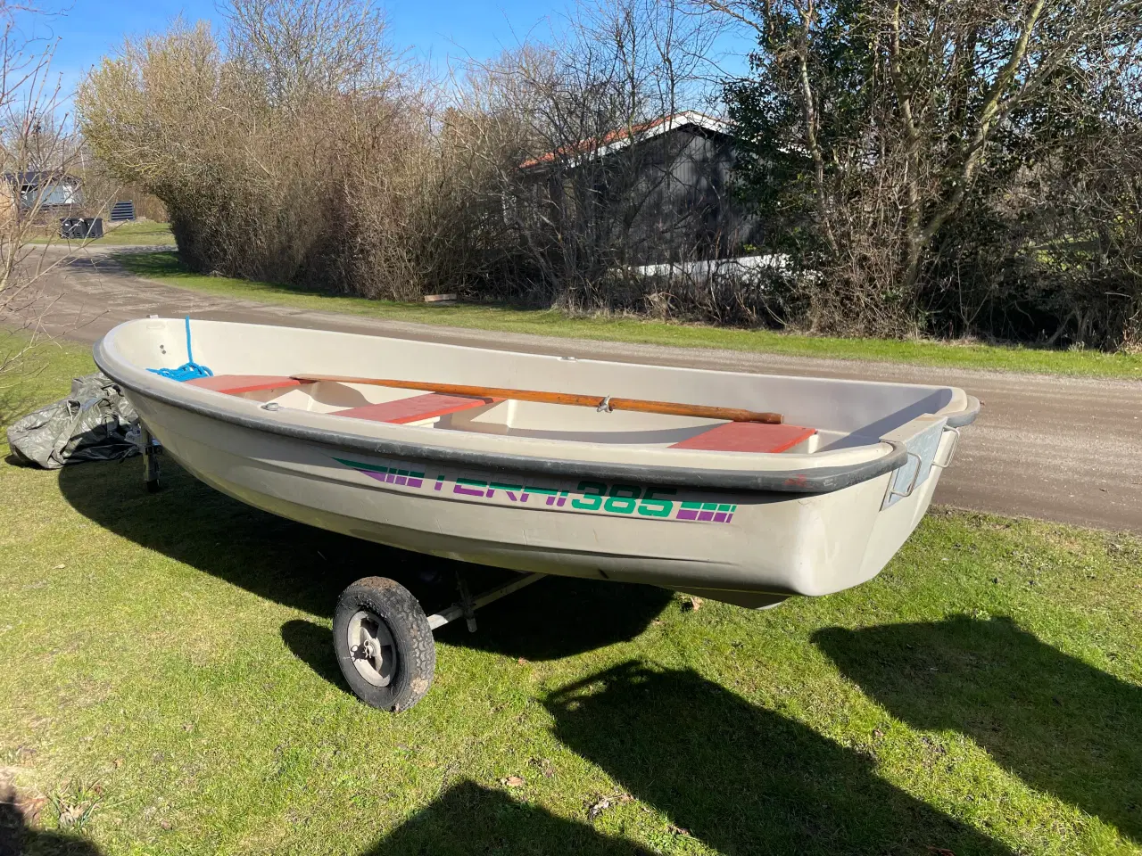 Billede 4 - Jolle Terhi 385 ink. Mercury 4 hk. 4 takt motor 