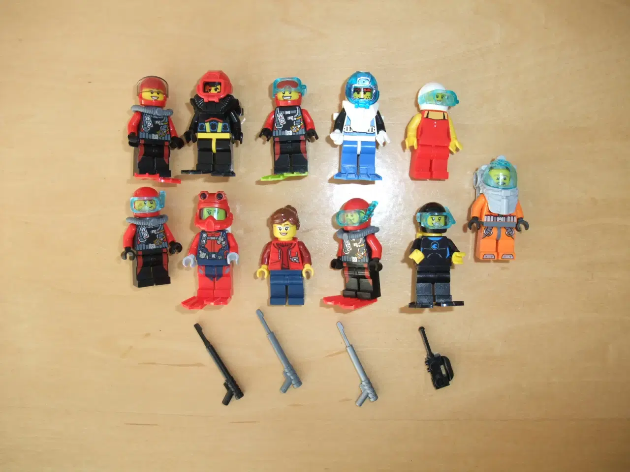 Billede 1 - Lego Diver/Dykker Figurer