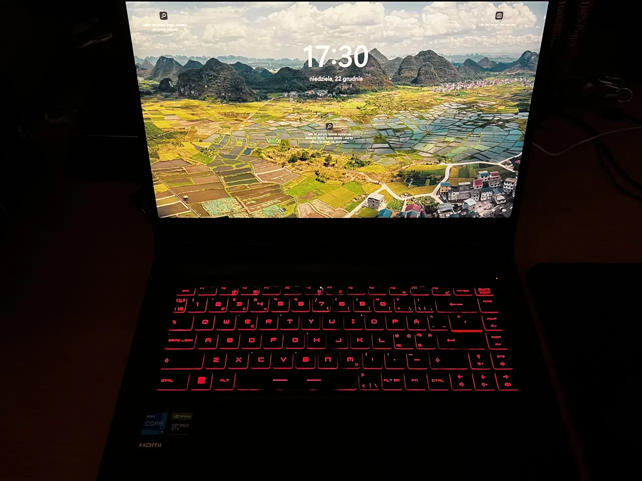 Billede 1 - Gaming MSI gf 32GB ram, 15,6 inch