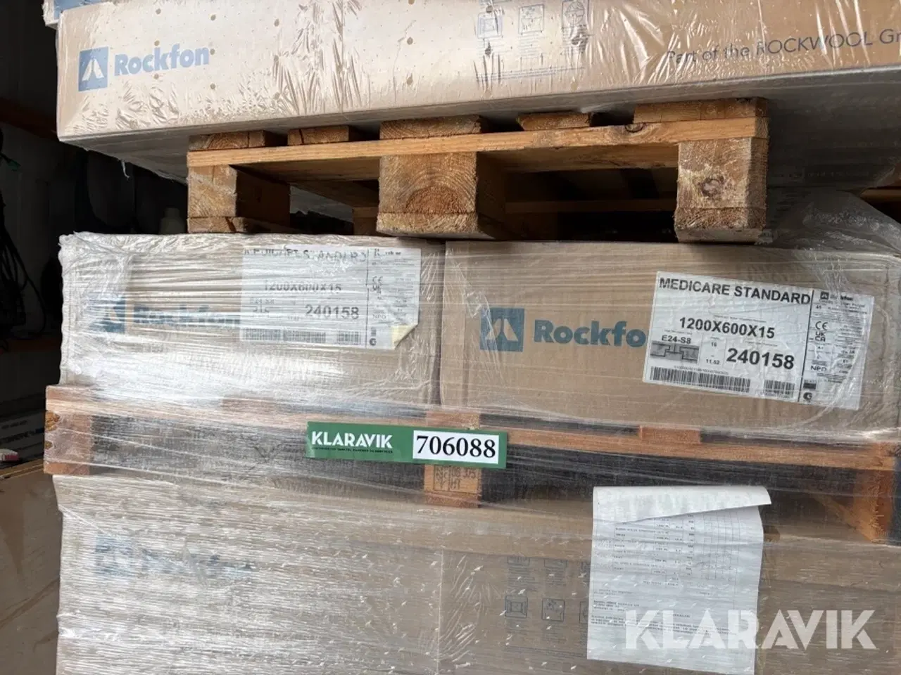 Billede 8 - Akustiske loftplader Rockfon Medicare standard - 7 kasser af 16 styk